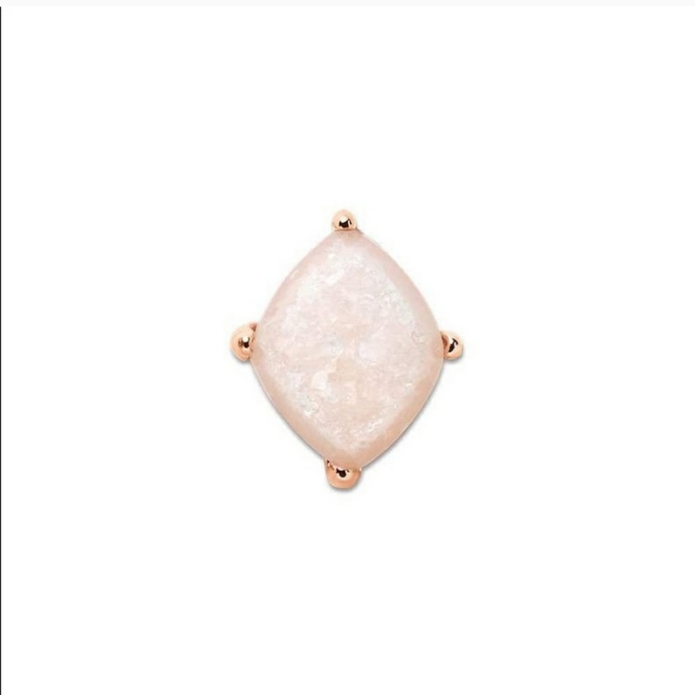 Keep Collective Cream Diamond Druzy charm